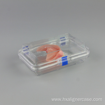 Plastic Clear Storage Membrane Box With Hinged Lid